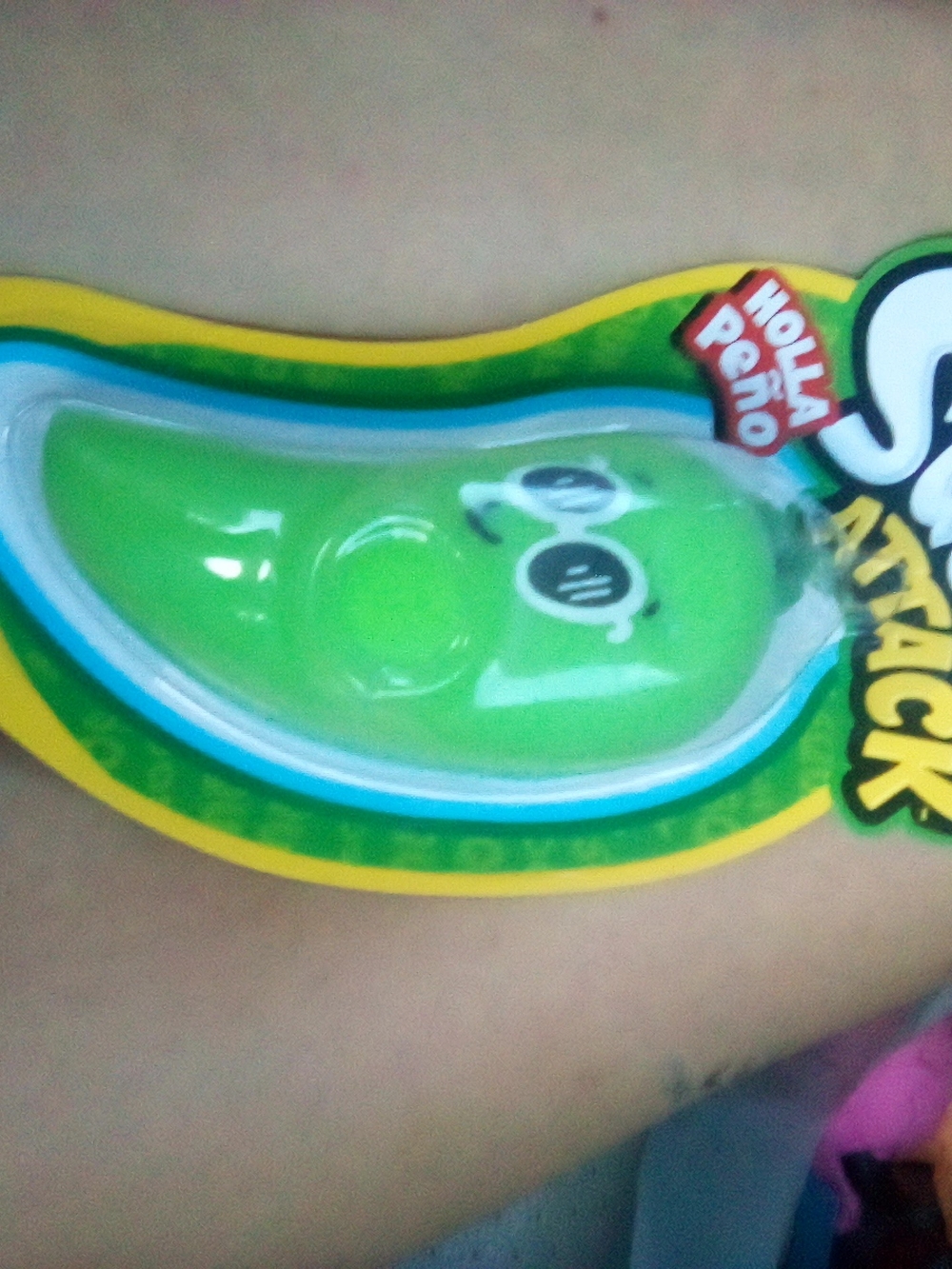 Green Pepper Jaru Sand Filled Squishy